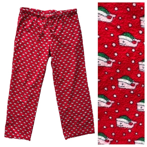 Vineyard Vines Flannel Holiday Pajama Lounge Pant | LARGE - Picture 1 of 6